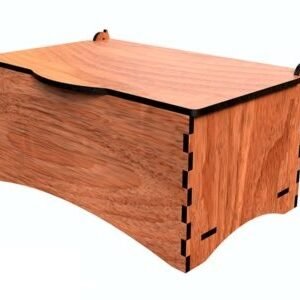 free dxf, svg, and cdr files for laser cut box design