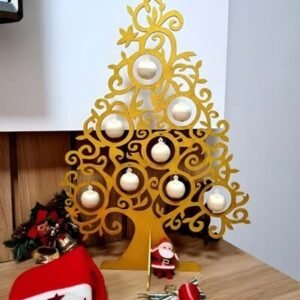 christmas laser cut ideas with free 3d tree template