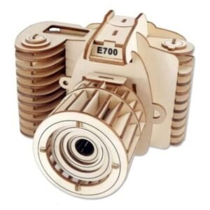 laser cut project free downloadable files for 3d camera model
