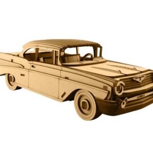 free laser cut templates for chevrolet bel air 1957 car model
