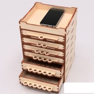 laser cut drawer organizer design